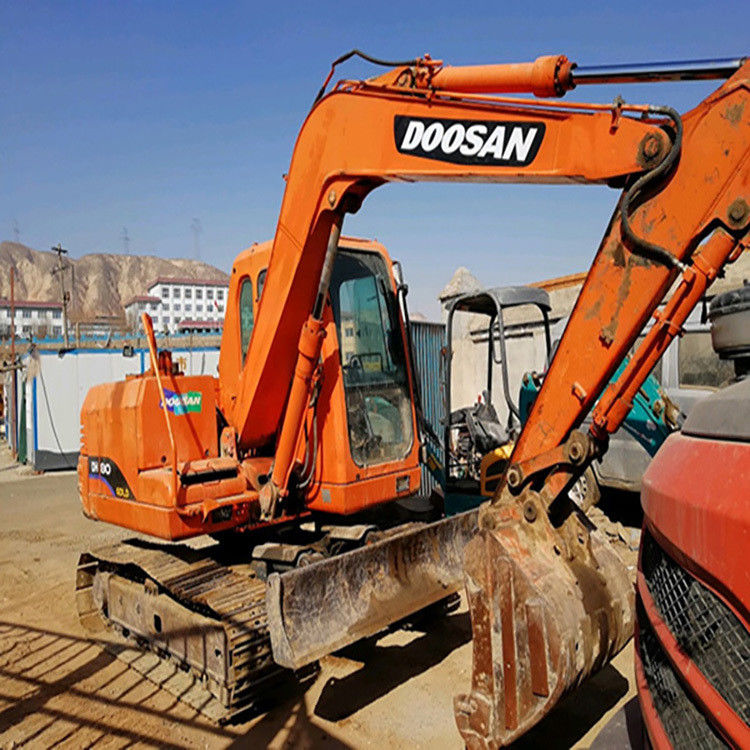 Máy đào 8 tấn doosan DX80 cũ 80 mẫu mini dự án DX80 bán