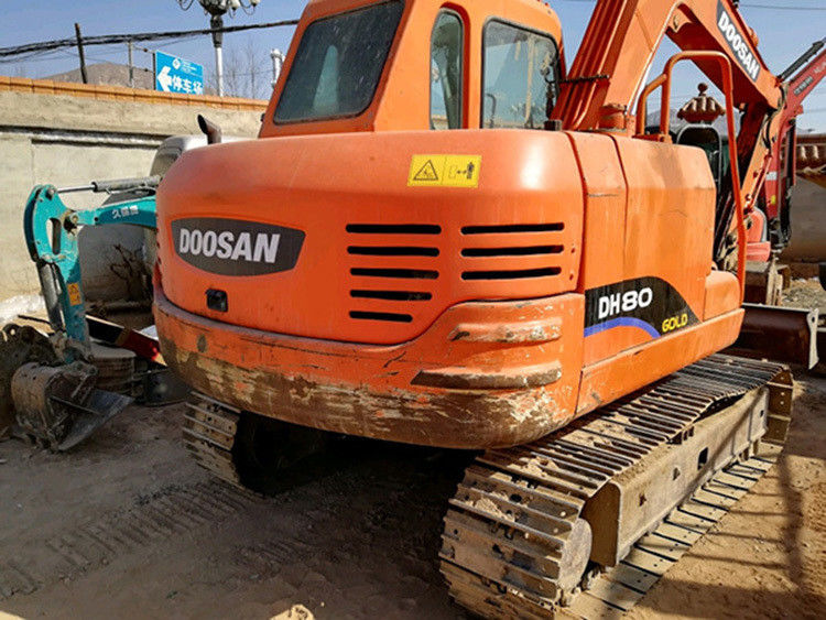 Máy đào 8 tấn doosan DX80 cũ 80 mẫu mini dự án DX80 bán