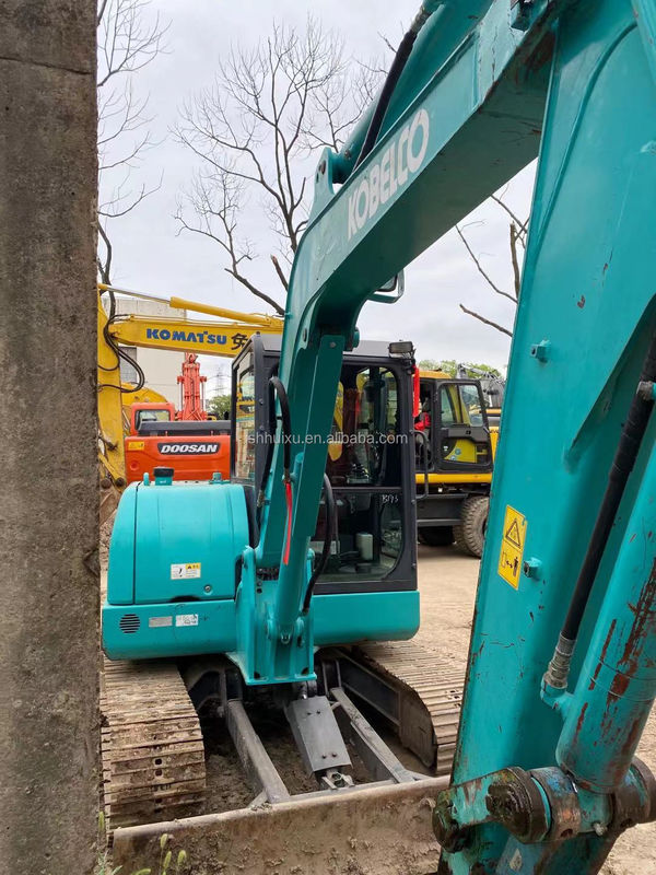 Kobelco SK200 Máy đào lượn thủy lực Kobelco 60-8 tay hai Chất lượng cao / Máy đào mini cũ Giá rẻ