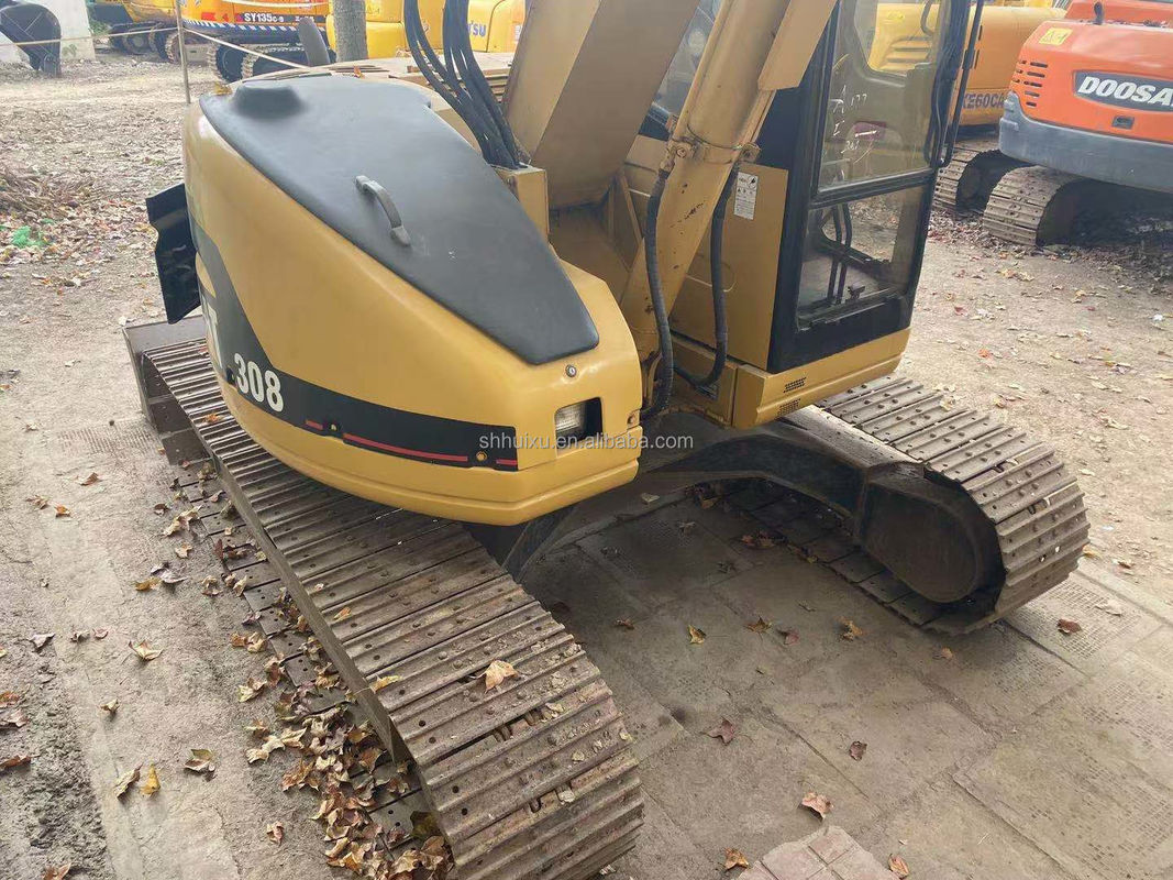 Máy đào mini thủy lực sử dụng CAT308 tay thứ hai chất lượng tốt máy đào nhỏ crawler CAT308 để bán