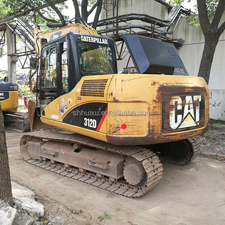thợ đào Caterpillar 312d2 thợ đào cũ/ Thợ đào crawler cũ CAT312D trong tình trạng tốt để bán Caterpillar trong kho