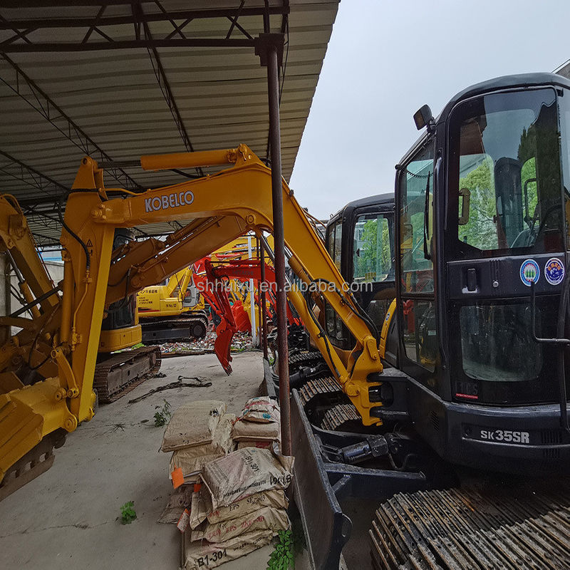 Kobelco SK200 Kobelco SK35SR máy đào cẩu thủy lực cũ gốc Nhật Bản / Máy đào mini cũ Kobelco SK35SR Chất lượng tốt Giá rẻ