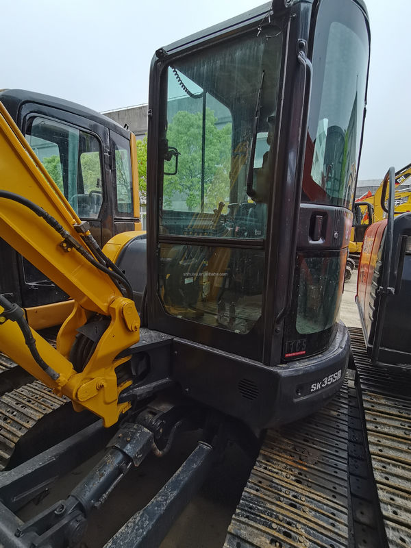 Kobelco SK200 Kobelco SK35SR máy đào cẩu thủy lực cũ gốc Nhật Bản / Máy đào mini cũ Kobelco SK35SR Chất lượng tốt Giá rẻ