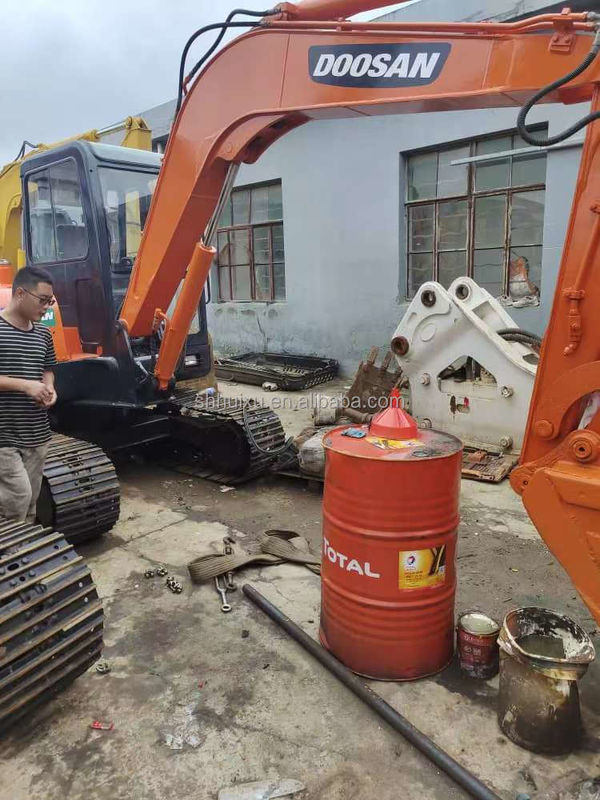 Doosan bán nóng Máy đào mini sử dụng doosan ex55 Máy đào crawler thủy lực tay thứ hai DOOSAN DH55 gốc Hàn Quốc