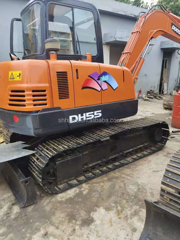 Doosan bán nóng Máy đào mini sử dụng doosan ex55 Máy đào crawler thủy lực tay thứ hai DOOSAN DH55 gốc Hàn Quốc