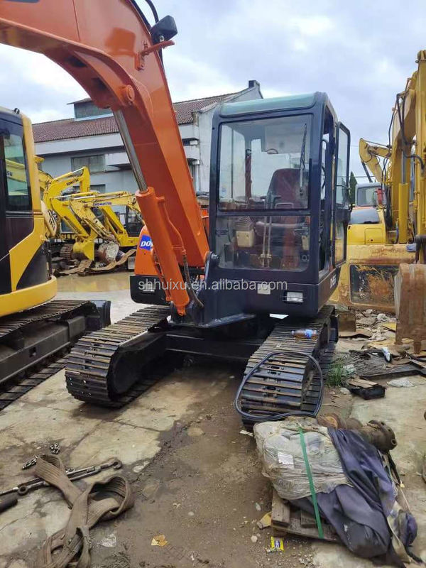 Doosan bán nóng Máy đào mini sử dụng doosan ex55 Máy đào crawler thủy lực tay thứ hai DOOSAN DH55 gốc Hàn Quốc