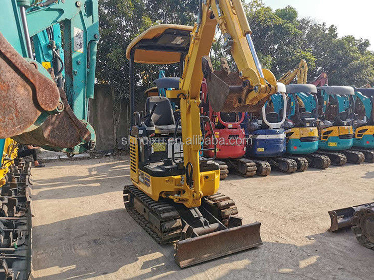 mini sử dụng komatsu pc18 máy đào pc 18 1,8 tấn máy đào pc18mr động cơ diesel Nhật Bản hiệu suất tốt