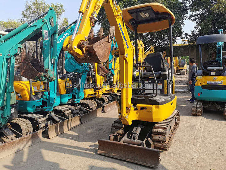 mini sử dụng komatsu pc18 máy đào pc 18 1,8 tấn máy đào pc18mr động cơ diesel Nhật Bản hiệu suất tốt