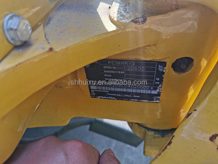mini sử dụng komatsu pc18 máy đào pc 18 1,8 tấn máy đào pc18mr động cơ diesel Nhật Bản hiệu suất tốt