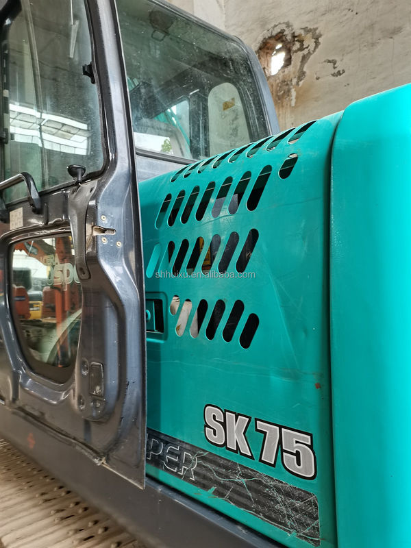 Kobelco SK200 Máy đào mini đã qua sử dụng Kobelco SK75 Chất lượng tốt Giá rẻ máy đào thủy lực crawler cũ Nhật Bản