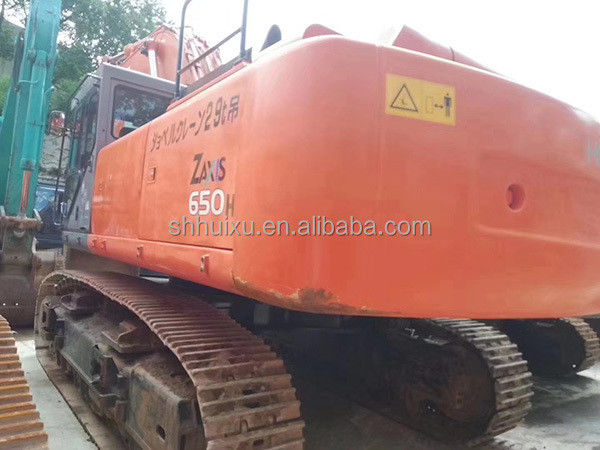 Hitachi bán nóng dụng cụ cũ lớn Crawler Excavator HITACHI 650 tình trạng tốt máy đào cũ Nhật Bản để bán