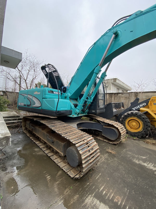 Kobelco SK200 Máy khai quật tay hai Kobelco SK200-8 Máy đào lùn thủy lực Tình trạng tốt Máy khai quật cũ giá rẻ
