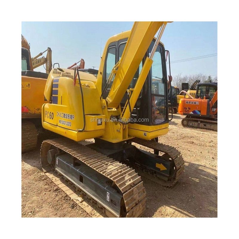 Komatsu PC60 máy đào lượn thủy lực 6 tấn chất lượng cao máy đào cũ Nhật Bản gốc giá rẻ Komatsu Excavator