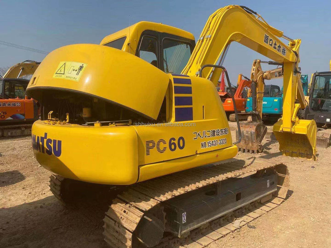 Komatsu PC60 máy đào lượn thủy lực 6 tấn chất lượng cao máy đào cũ Nhật Bản gốc giá rẻ Komatsu Excavator