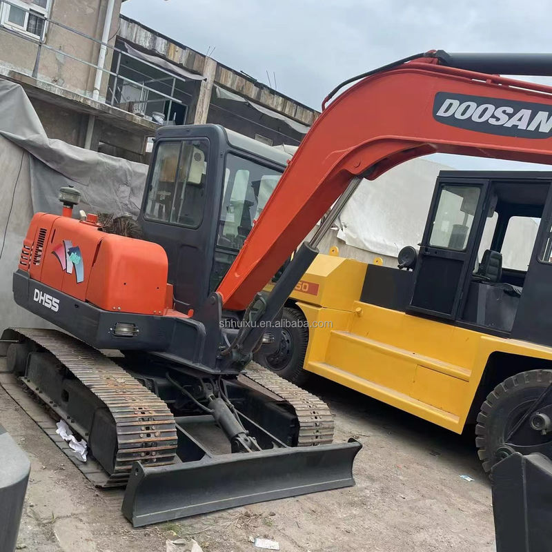 Doosan bán nóng máy đào cũ doosan 55, Doosan DH55 Digger Mini máy đào cũ
