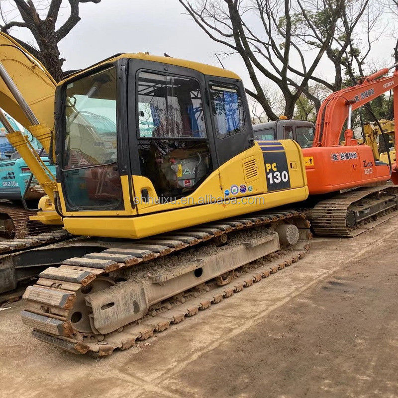 Komatsu Chiếc máy đào crawler giá rẻ PC130 sử dụng komatsu mini Máy đào tay thứ hai Komatsu Excavator