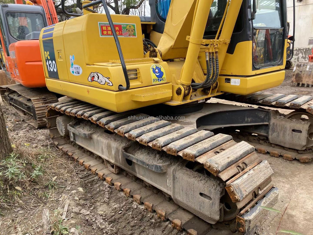 Komatsu Chiếc máy đào crawler giá rẻ PC130 sử dụng komatsu mini Máy đào tay thứ hai Komatsu Excavator