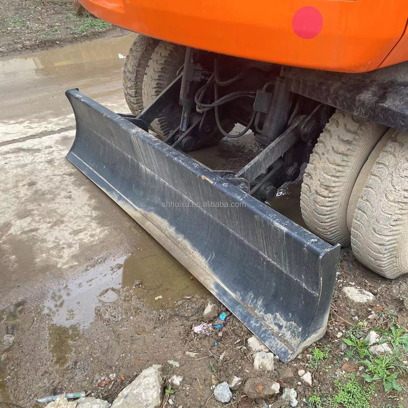 Doosan bán nóng bán nóng bán cũ Doosan DH150 W-7 Excavator được sử dụng trong tình trạng tốt Excavator bánh xe.