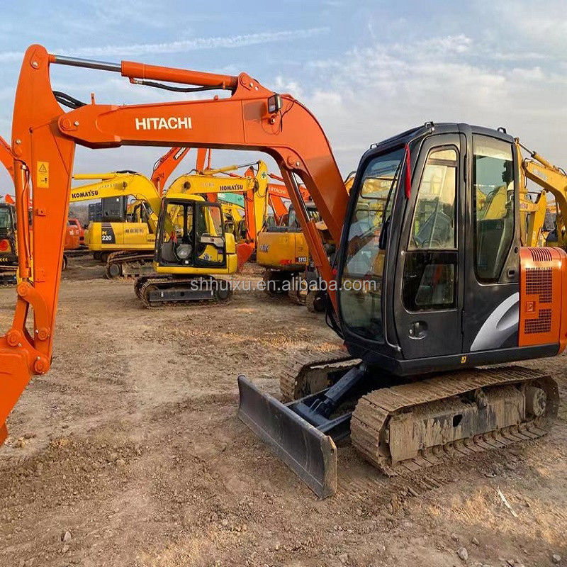 Hitachi trong kho Hitachi ex60 Nhật Bản bán máy đào cũ/thử dụng thủy lực Crawler Excavator tình trạng tốt HITACHI 60