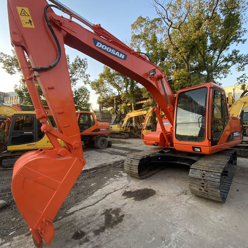 Doosan bán nóng Máy đào Doosan dùng cũ chất lượng tốt DH150 Lc-7 Sẵn sàng làm việc 15ton Doosan Dh150 Máy đào bán nóng