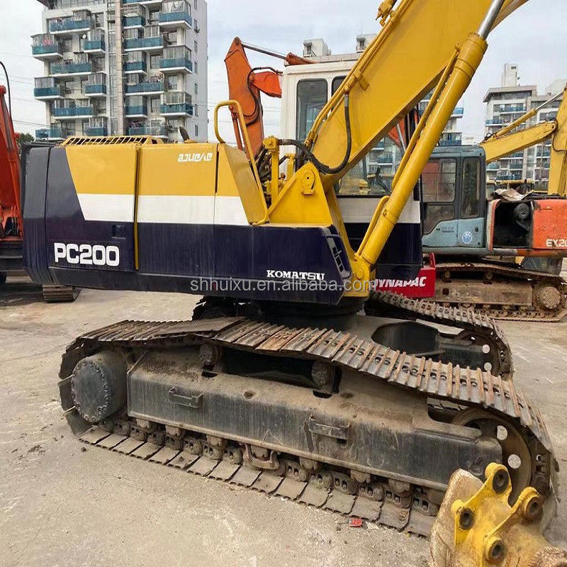 Komatsu Máy khai quật máy cày máy PC200-7 sử dụng máy khai quật tay hai Nhật Bản xuất xứ để bán Komatsu Excavator