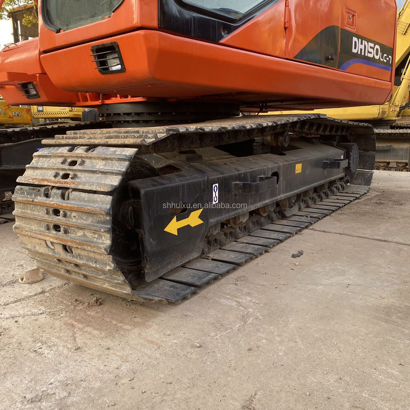 Doosan bán nóng Máy đào Doosan dùng cũ chất lượng tốt DH150 Lc-7 Sẵn sàng làm việc 15ton Doosan Dh150 Máy đào bán nóng
