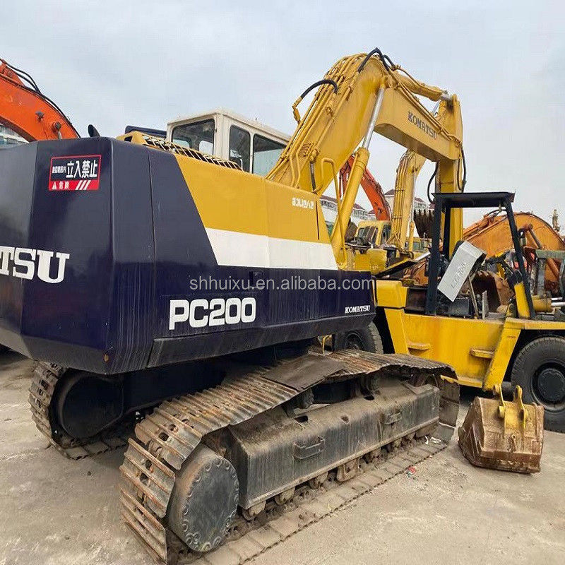 Komatsu Máy khai quật máy cày máy PC200-7 sử dụng máy khai quật tay hai Nhật Bản xuất xứ để bán Komatsu Excavator