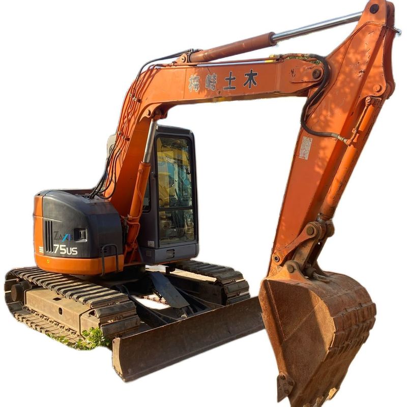 Hitachi bán nóng sử dụng Hitachi ex75ur thợ đào / tay thứ hai nhỏ Crawler thợ đào trong tình trạng tốt HITACHI 75