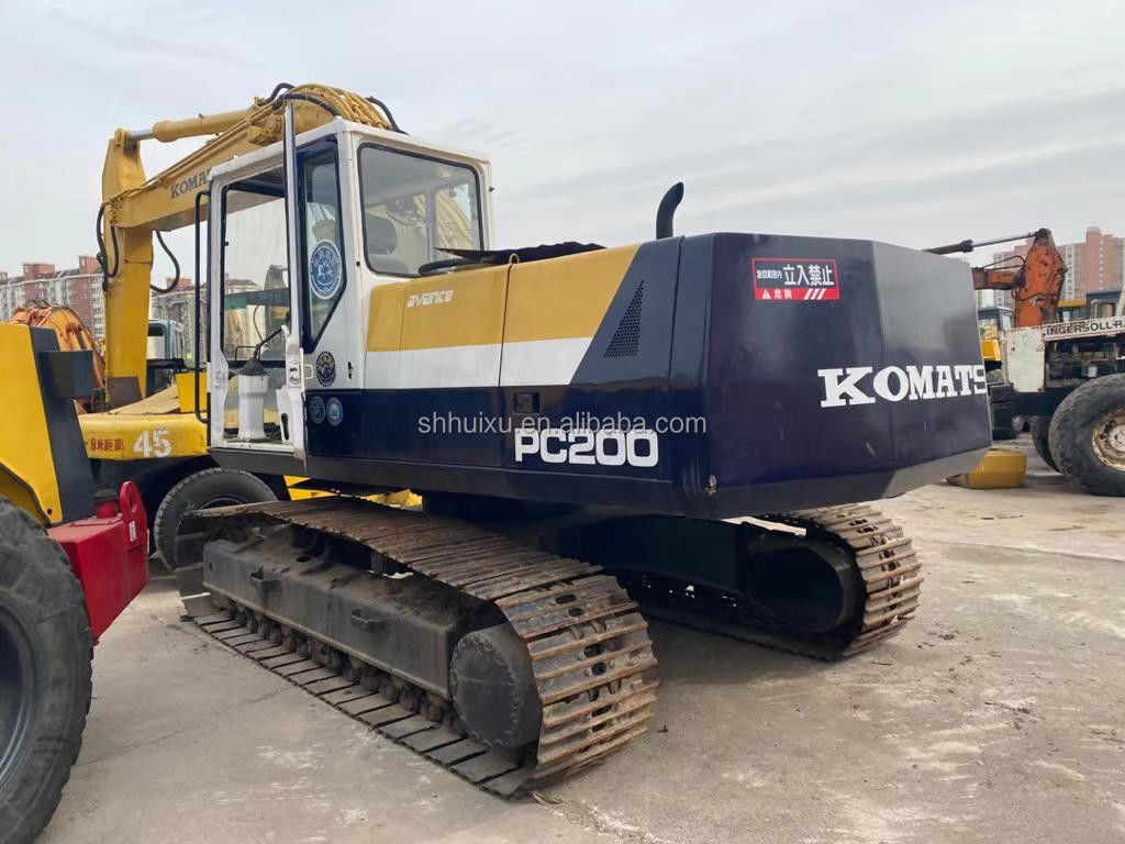 Komatsu Máy khai quật máy cày máy PC200-7 sử dụng máy khai quật tay hai Nhật Bản xuất xứ để bán Komatsu Excavator