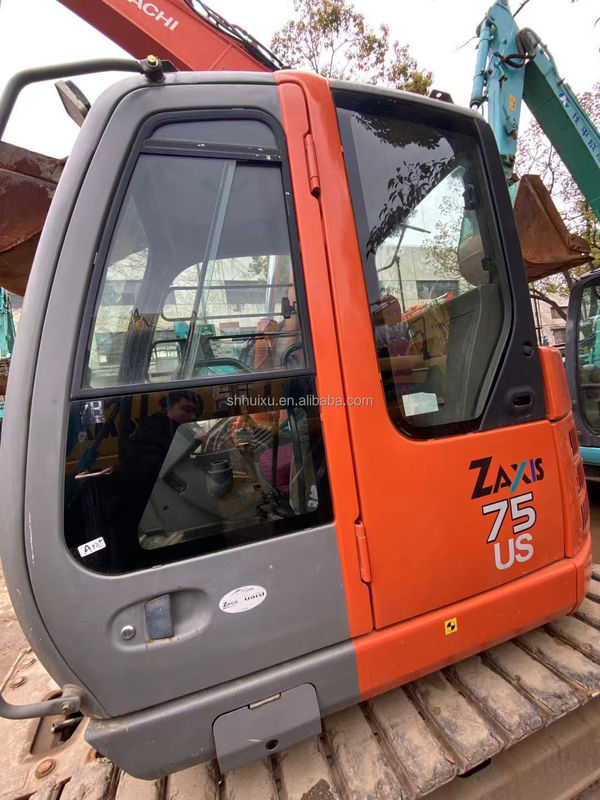 Hitachi bán nóng sử dụng Hitachi ex75ur thợ đào / tay thứ hai nhỏ Crawler thợ đào trong tình trạng tốt HITACHI 75