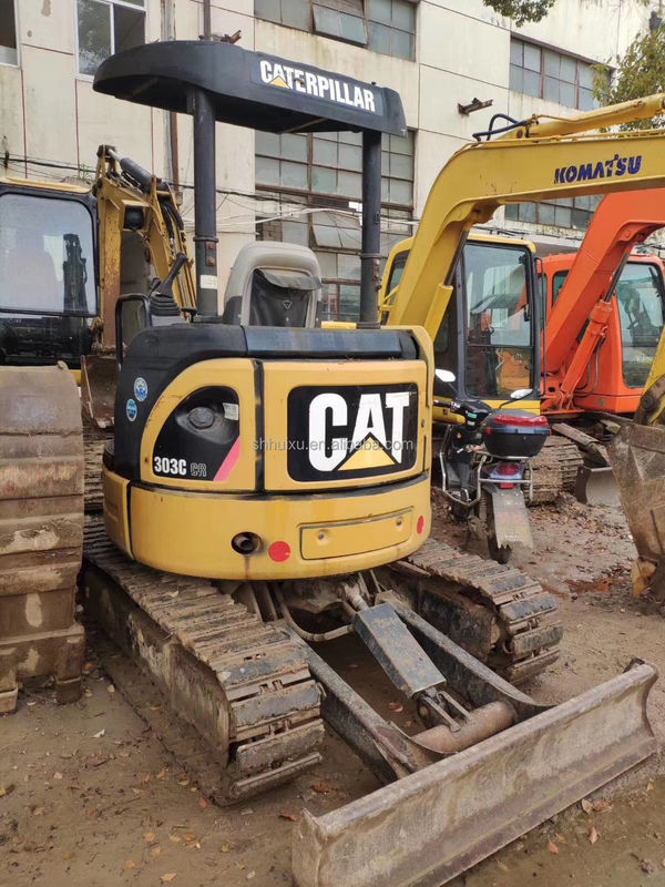Máy khai thác Crawler cũ trong tình trạng tốt CAT303C giá cả hợp lý để bán/thử dụng máy khai thác Nhật Bản CAT303C