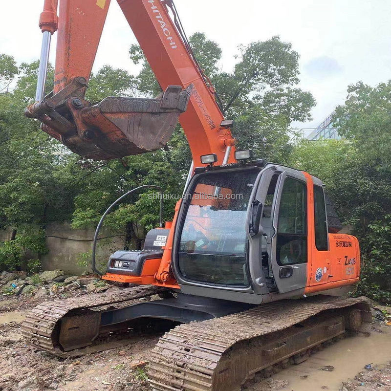 Hitachi bán nóng Máy đào cũ Nhật Bản HITACHI 120 bán tay hai thủy lực Crawler Excavator tình trạng tốt