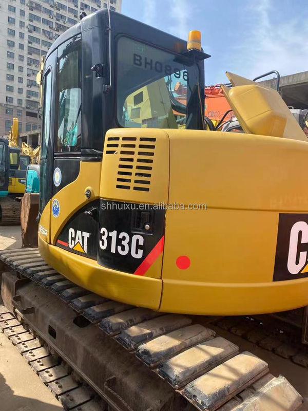 máy đào cũ cat313/ máy đào lùn thủy lực giá rẻ máy đào cũ CAT313C trong tình trạng tốt để bán