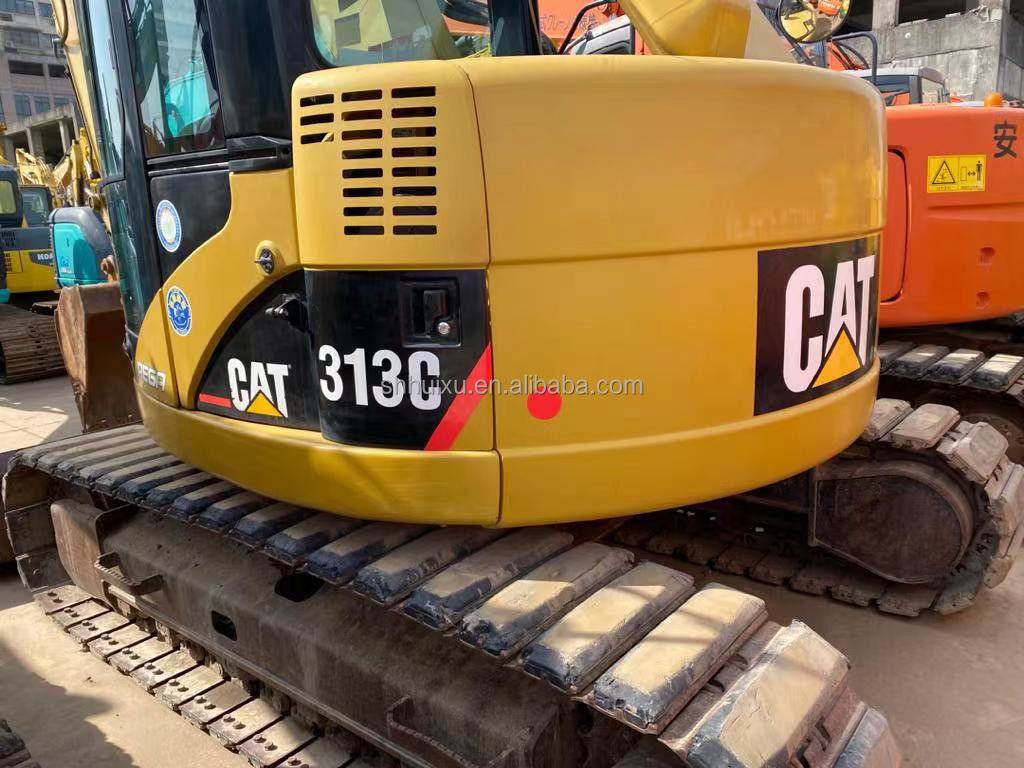 máy đào cũ cat313/ máy đào lùn thủy lực giá rẻ máy đào cũ CAT313C trong tình trạng tốt để bán