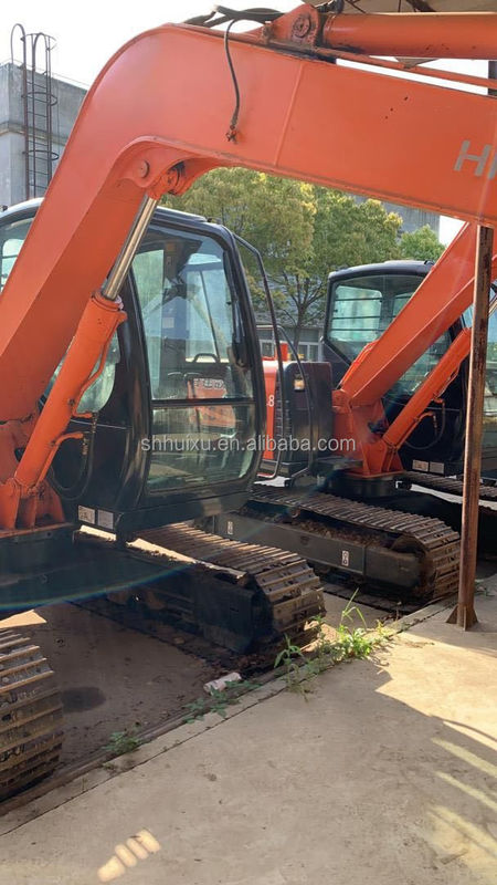 Hitachi bán hàng nóng Nhật Bản gốc Máy đào mini sử dụng HITACHI 70 để bán Máy đào thủy lực tay hai Crawler tốt