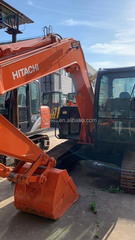 Hitachi bán hàng nóng Nhật Bản gốc Máy đào mini sử dụng HITACHI 70 để bán Máy đào thủy lực tay hai Crawler tốt