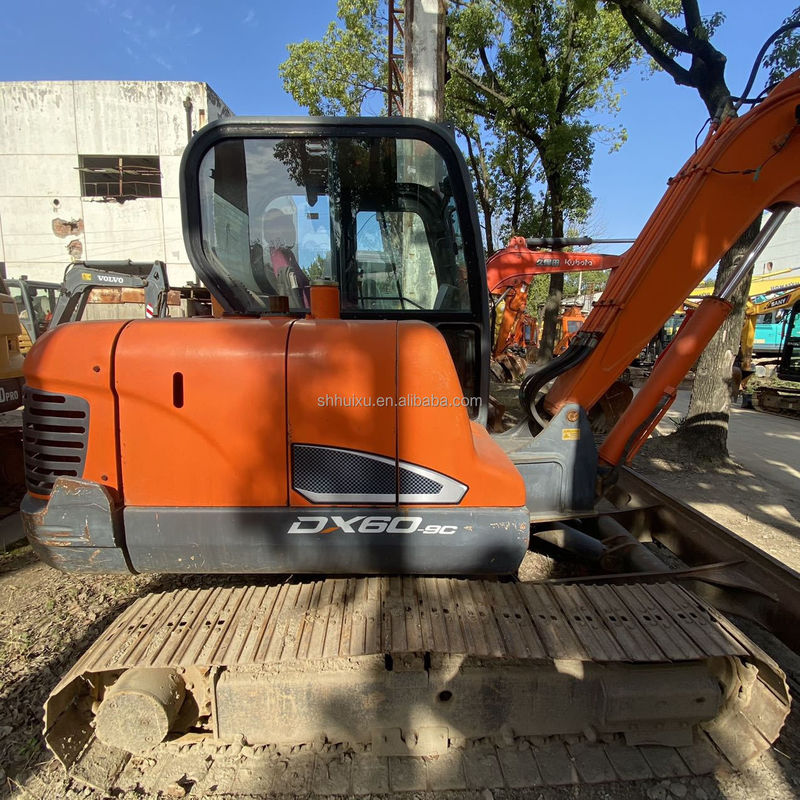 Doosan bán hàng nóng Thượng Hải bán buôn máy đào cũ doosan dx60 DX60-5B DX60-9C DX60R/sử dụng máy đào doosan dx60-9c