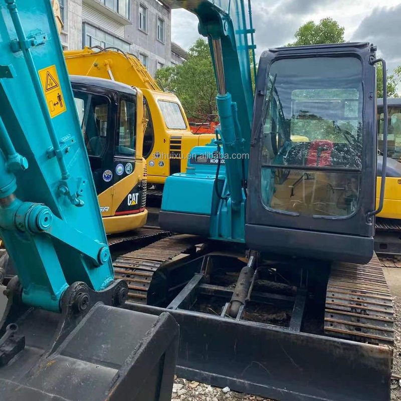 Máy đào mini vi mô Kobelco 75 tay hai máy đào nhỏ sử dụng máy móc 7.5 tấn máy đào Mỹ Trung Quốc máy đào vườn
