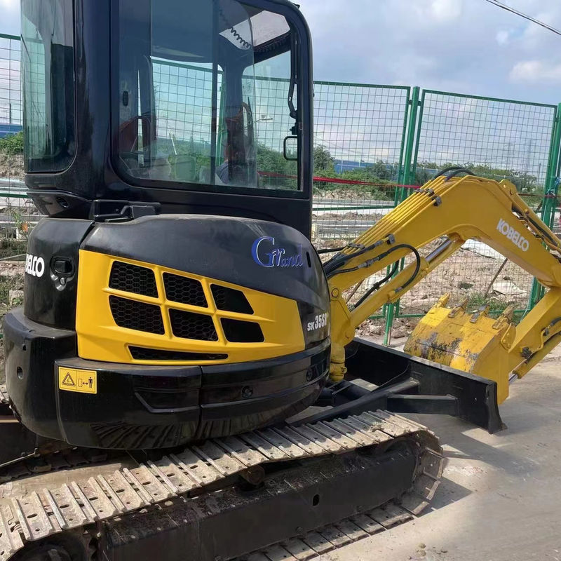 Giá mini excavator cũ Kobelco 35SR dụng cụ mini excavator cũ máy móc sử dụng 3,5 tấn thủy lực crawler backhoe excavator