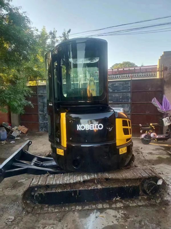 Giá mini excavator cũ Kobelco 35SR dụng cụ mini excavator cũ máy móc sử dụng 3,5 tấn thủy lực crawler backhoe excavator