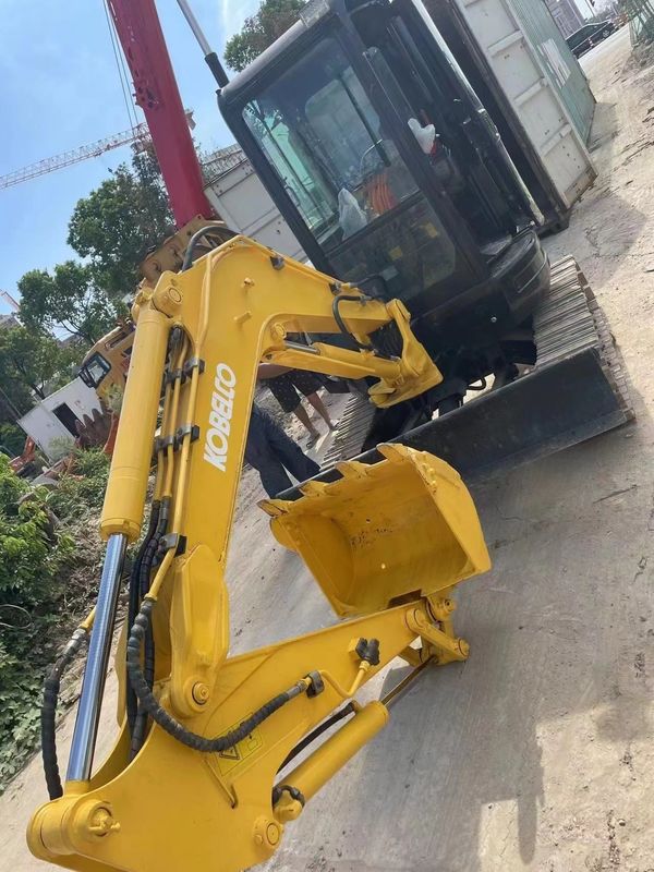 Giá mini excavator cũ Kobelco 35SR dụng cụ mini excavator cũ máy móc sử dụng 3,5 tấn thủy lực crawler backhoe excavator