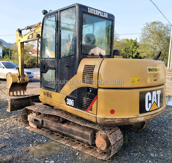 Caterpillar Excavator sử dụng Máy đào cẩu thủy lực nhỏ tay thứ hai CAT306 chất lượng tốt Caterpillar trong kho