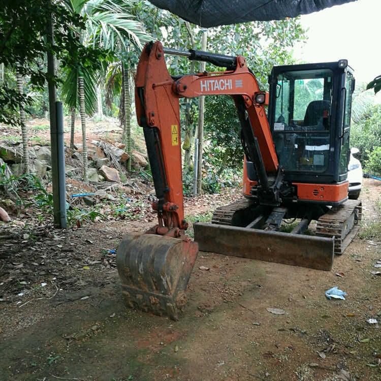 Hitachi sử dụng ZX35 Hydraulic Crawler Excavator, Hitachi ZX35U-2 ZX35U Chain Digger Giá rẻ