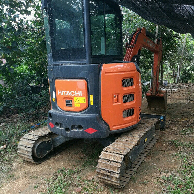 Hitachi sử dụng ZX35 Hydraulic Crawler Excavator, Hitachi ZX35U-2 ZX35U Chain Digger Giá rẻ