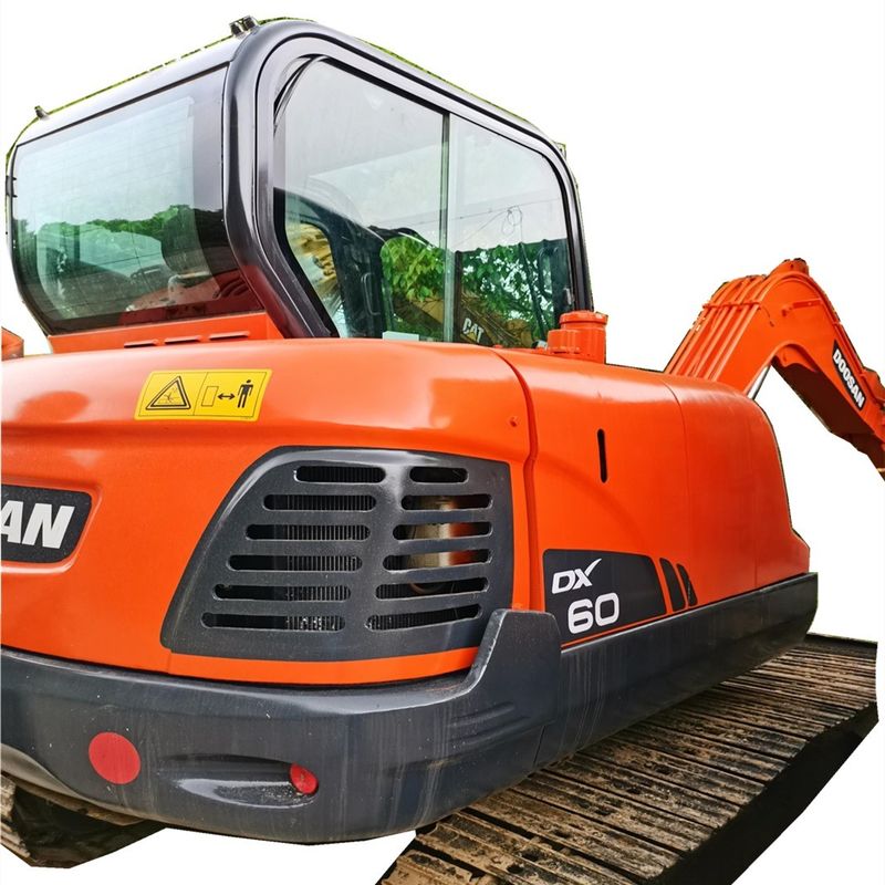 Doosan bán nóng bán tốt máy đào cũ Doosan DX60W máy đào bánh xe