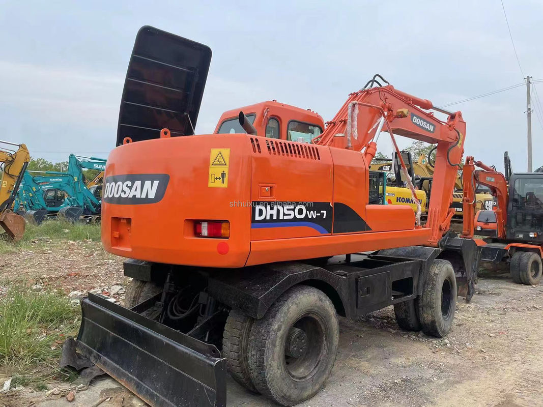 Trung Quốc máy đào bánh Doosan 150 máy đào tay thứ hai máy đào lớn