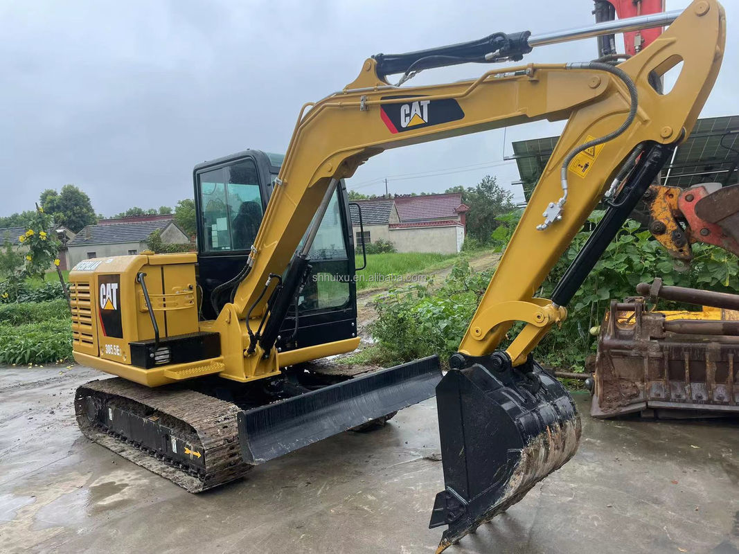 CAT MACHINE Phiên bản mới Nhật Bản nguyên bản sử dụng máy đào nhỏ CAT 305.5E 5.5TON Excavator với dây thủy lực