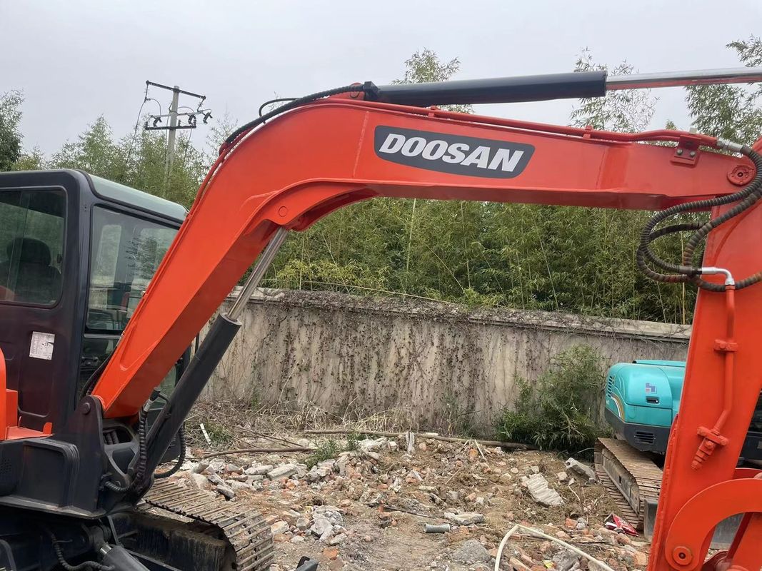 Máy đào thủy lực mini crawler Doosan 55 máy đào nhỏ máy sử dụng cũ máy đào nhỏ giá
