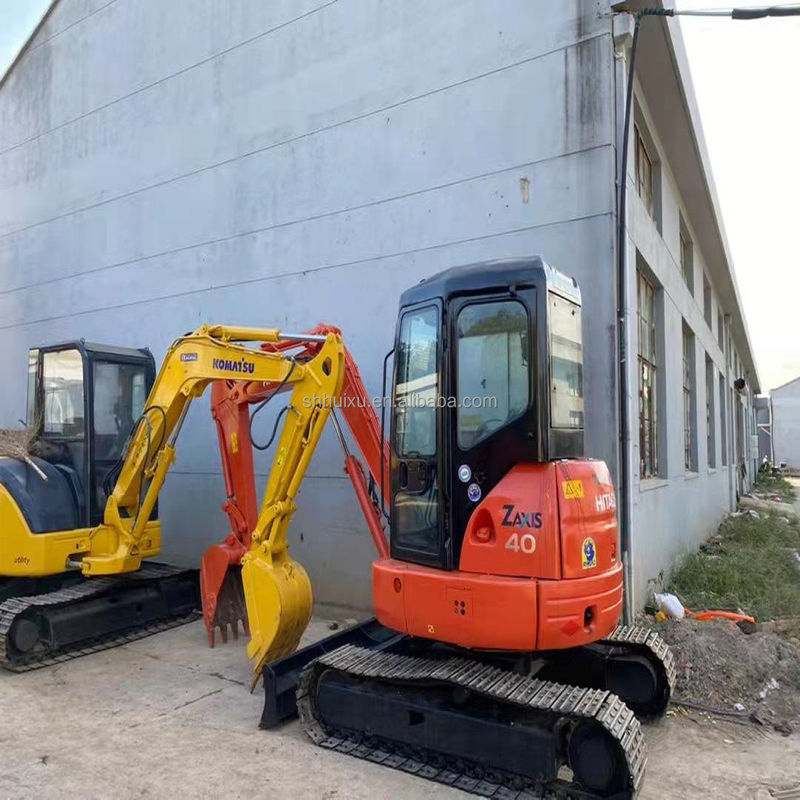 Hitachi trong kho cũ Máy đào nhỏ thủy lực Crawler tình trạng tốt HITACHI ZX40U/Sử dụng máy đào mini Nhật Bản HITACHI ZX40U để bán