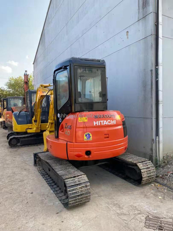 Hitachi trong kho cũ Máy đào nhỏ thủy lực Crawler tình trạng tốt HITACHI ZX40U/Sử dụng máy đào mini Nhật Bản HITACHI ZX40U để bán